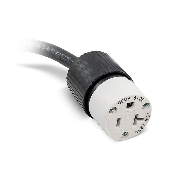Single Industrial Receptacle, 20 A